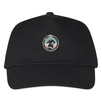 Rough, Never Smooth Emo Punk Girl - Kids’ Baseball Cap - black - Front