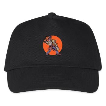 RPG Fantasy Warrior Magic Dungeon - Kinder Basecap - Schwarz - Vorne