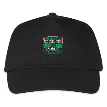 Tree Isn't The Only Thing Getting Lit Christmas - Kids’ Baseball Cap - black - Front