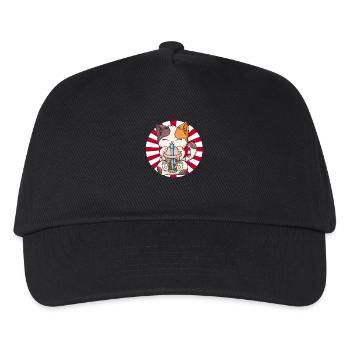 Bubble Tea Boba BubbleTea Kawaii Japan Tea Kpop - Kids’ Baseball Cap - black - Front