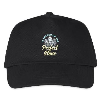 Rockhounding In Search Of The Perfect Mineralogy - Kids’ Baseball Cap - black - Front