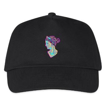 Antiker Gott Griechische Demeter-Mythologie - Kinder Basecap - Schwarz - Vorne