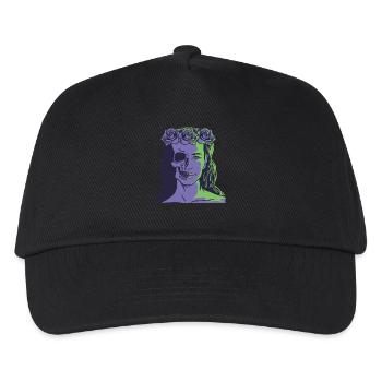 Antiker Gott Griechische Demeter-Mythologie - Kinder Basecap - Schwarz - Vorne