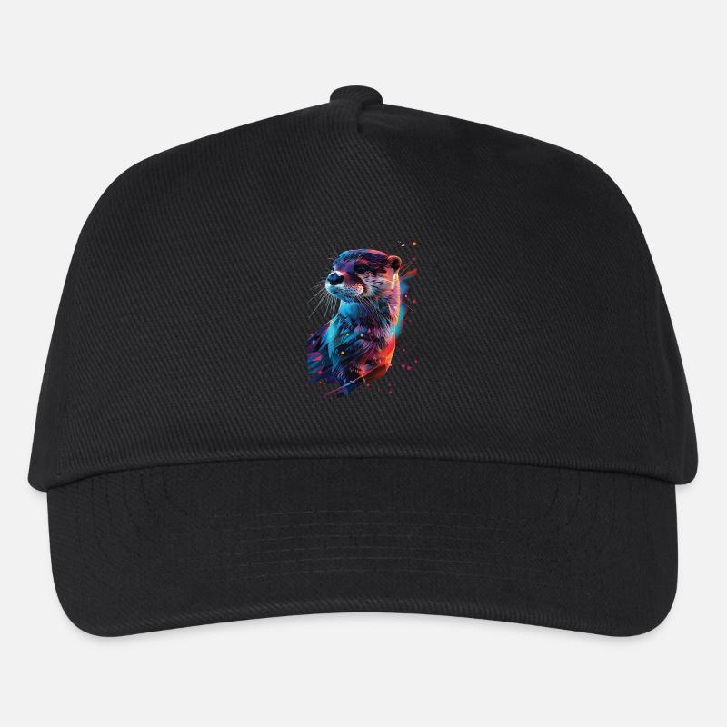Otter - Kinder Basecap - Schwarz