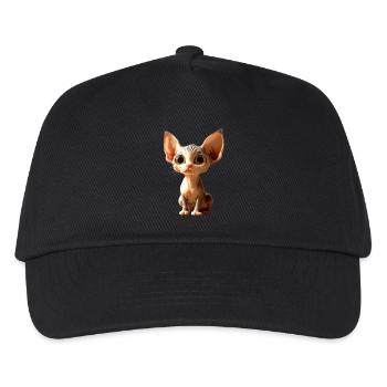 Sphynx Cat Sphynx Cat Canadian Cat Cute Sphinx - Kids’ Baseball Cap - black - Front