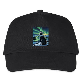 Aurora Feline Watcher - Kinder Basecap - Schwarz - Vorne