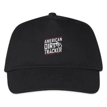 La passion de la course sur piste plate - Casquette de baseball Enfant - noir - Devant