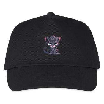 Panthères Panthère - Casquette de baseball Enfant - noir - Devant