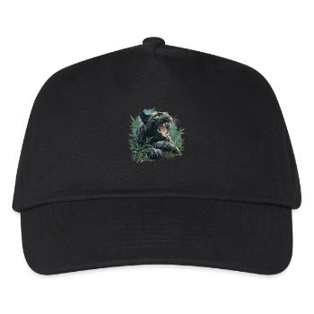 Panthères Panthère - Casquette de baseball Enfant - noir - Devant