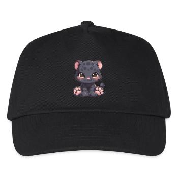 Panthères Panthère - Casquette de baseball Enfant - noir - Devant