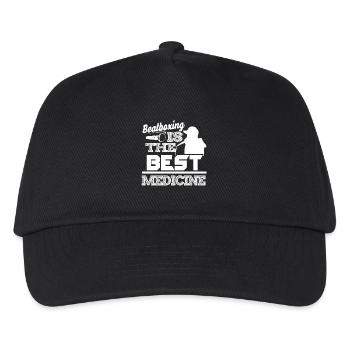 Beatboxing Is The Best Medicine - Kids’ Baseball Cap - black - Front
