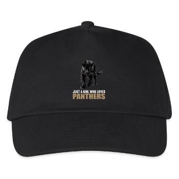 Panthères Panthère - Casquette de baseball Enfant - noir - Devant