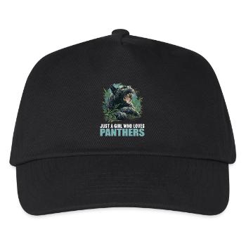 Panthères Panthère - Casquette de baseball Enfant - noir - Devant