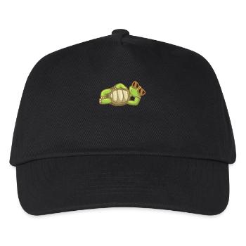 Sea Turtle Ocean Beach Bathing Turtle - Kids’ Baseball Cap - black - Front