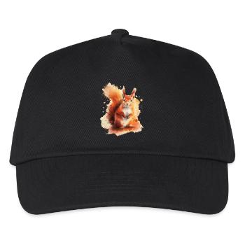 Squirrel - Kids’ Baseball Cap - black - Front