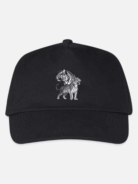 Tiger - Kinder Basecap - Schwarz