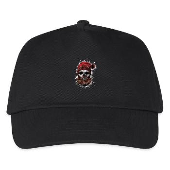 Lumberjack Skull - Kids’ Baseball Cap - black - Front