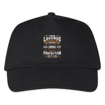 Legenden Geboren 1995 - Kinder Basecap - Schwarz - Vorne