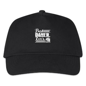 Baker Best Baker Ever - Kids’ Baseball Cap - black - Front
