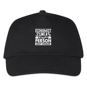 Economist Economist Cooler - Kids’ Baseball Cap - black - Front