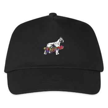 Boxer Boxer Mama - Kids’ Baseball Cap - black - Front