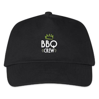 Bbq Crew - Kinder Basecap - Schwarz - Vorne