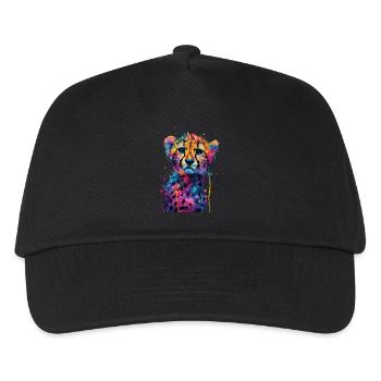 Cheetah - Kids’ Baseball Cap - black - Front