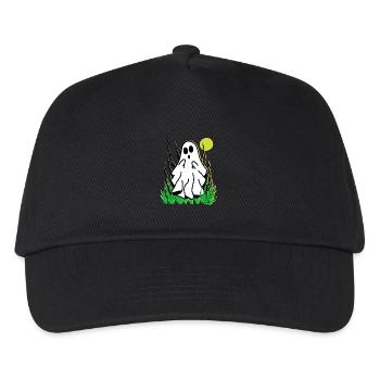 Little White Ghost Halloween - Kids’ Baseball Cap - black - Front