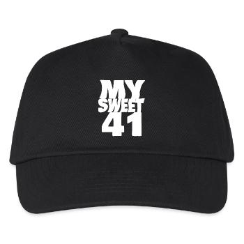 Birthday 41 - Kids’ Baseball Cap - black - Front