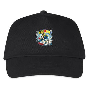 Sticking instead of talking - Kids’ Baseball Cap - black - Front