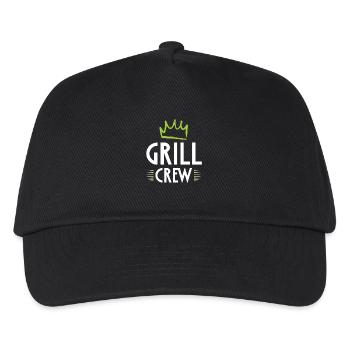 Grill Crew - Kids’ Baseball Cap - black - Front