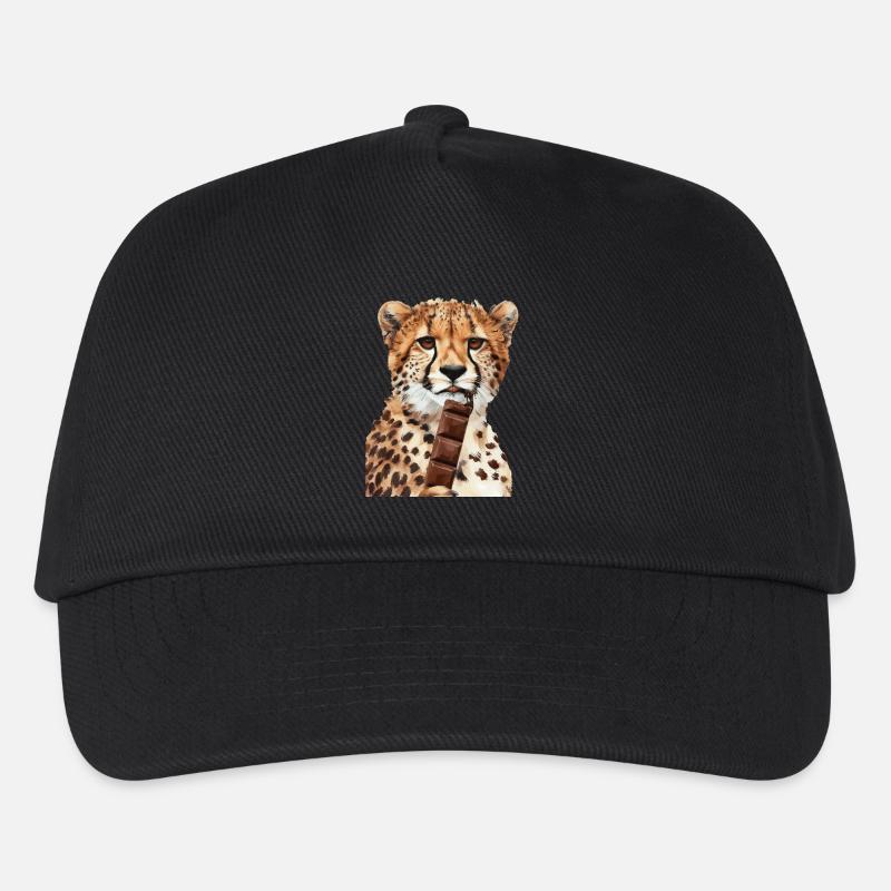 Gepard - Kinder Basecap - Schwarz