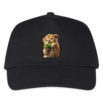 Lion - Kids’ Baseball Cap - black - Front