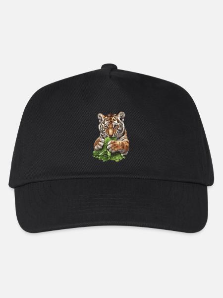 Tiger - Kinder Basecap - Schwarz