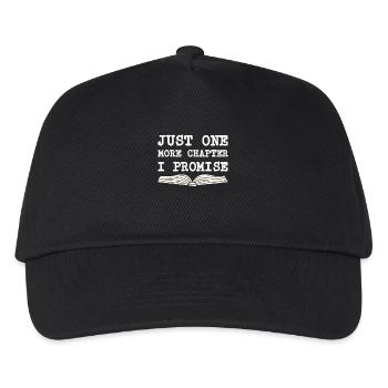 Book Books Library Reading Literature Read Books - Kids’ Baseball Cap - black - Front