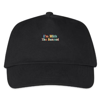 Book Books Library Reading Literature Read Books - Kids’ Baseball Cap - black - Front