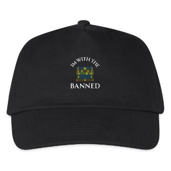 Book Books Library Reading Literature Read Books - Kids’ Baseball Cap - black - Front