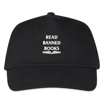 Book Books Library Reading Literature Read Books - Kids’ Baseball Cap - black - Front