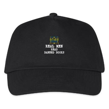 Book Books Library Reading Literature Read Books - Kids’ Baseball Cap - black - Front