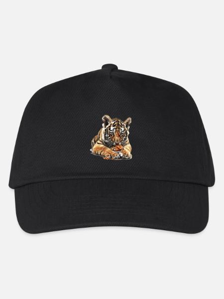 Tiger - Kinder Basecap - Schwarz