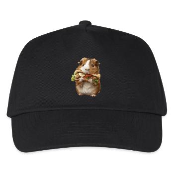 Guinea pig - Kids’ Baseball Cap - black - Front