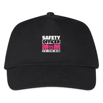 Safety Officer Mom The Idol The Patrol Control - Kinder Basecap - Schwarz - Vorne