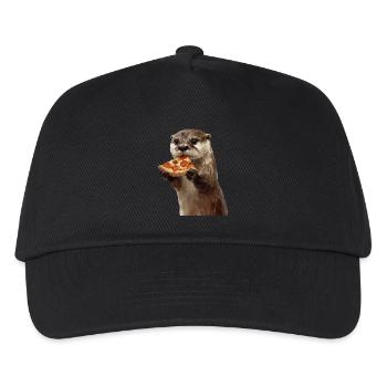 Otter - Kinder Basecap - Schwarz - Vorne