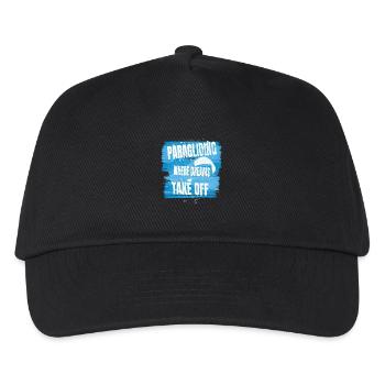 Paragliding: Where Dreams Take Off - Kids’ Baseball Cap - black - Front