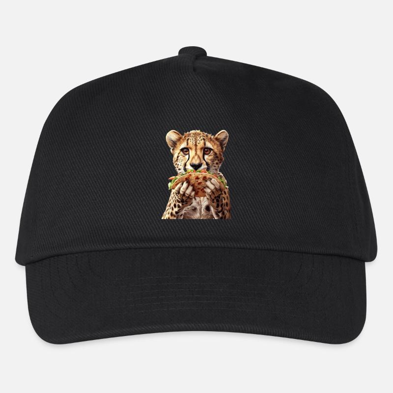 Gepard - Kinder Basecap - Schwarz