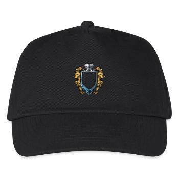 Wappen Symbol - Kinder Basecap - Schwarz - Vorne