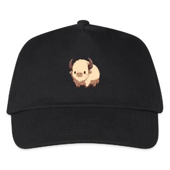 Bisons Bison - Casquette de baseball Enfant - noir - Devant