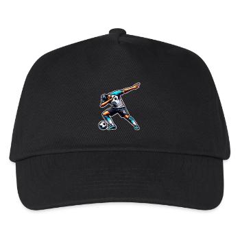 Soccer Soccer Player - Kids’ Baseball Cap - black - Front