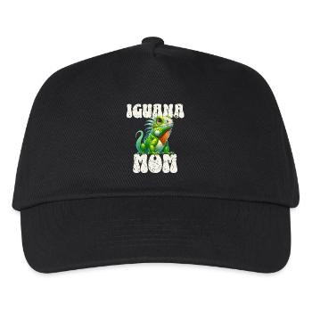 Iguana Mama - Kids’ Baseball Cap - black - Front