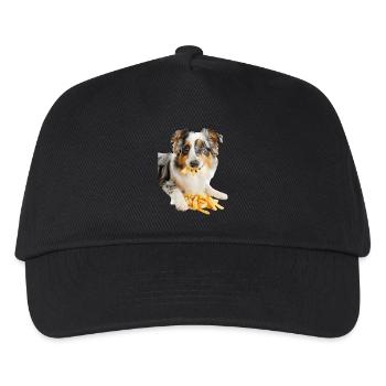 Australian Shepherd - Kids’ Baseball Cap - black - Front